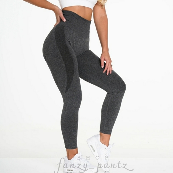 NVGTN Black Speckled Seamless Legging New XS - Picture 4 of 11